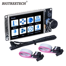 Bigtreetech tft35 v3.0 tela de toque, tft3.5 polegadas com wifi 12864 tela lcd painel de modo mks tft35 para skr v1.3 pro placa dos pedidos