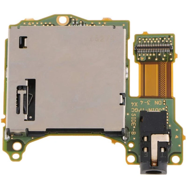 Game Card Slot Socket Board With Headphone Earphone Headset Port Replace / Spare Part For Nintendo Switch Ns | Электроника