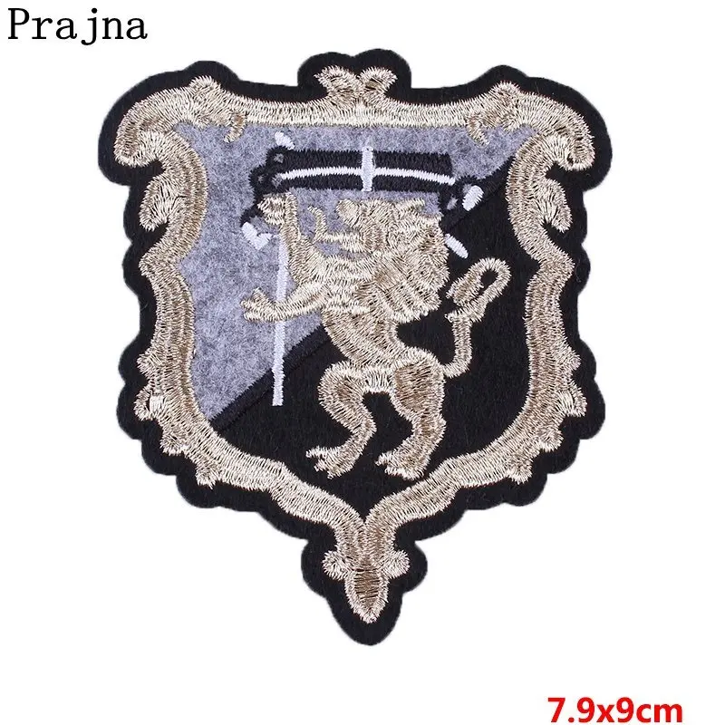 2600 Prajna хиппи вышитые нашивки мультфильм значок нашивки животное лев птица нашивка "Змея" Железная одежда для шитья аксессуары F - Цвет: 2600