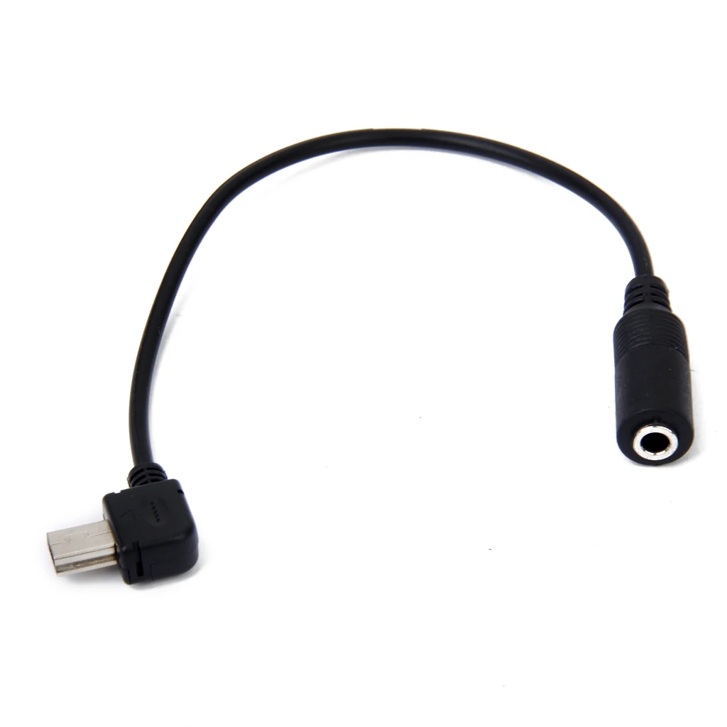 Mini USB to 3.5mm Microphone Mic Adapter Cable Cord for Gopro Hero 4/ 3/ 3+