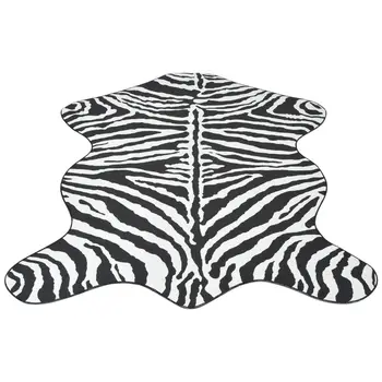 

Vidaxl carpet zebra print 110x150 cm