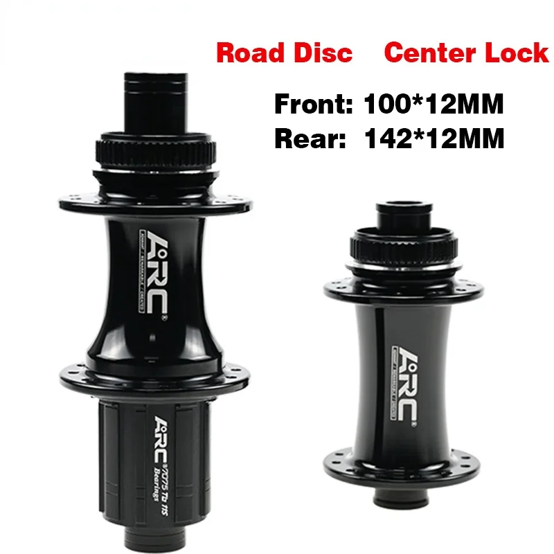 Road Bicycle Hub Aluminum Alloy 24 Hole Center Lock Disc Road Bike Hub