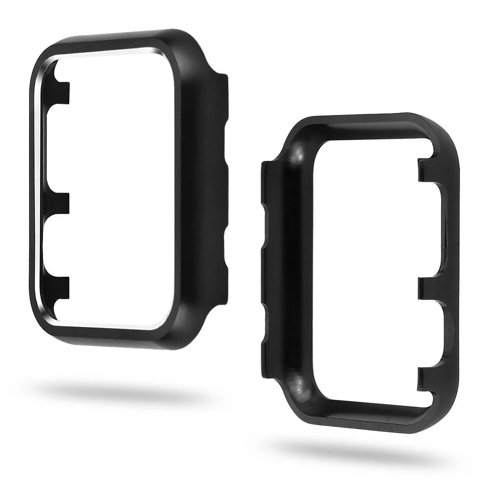 Для Apple Watch Series 5 4 3 2 1 металлический корпус жесткая защитная рамка бампер крышка для iWatch 40 мм 44 мм 38 мм 42 мм оболочка аксессуары
