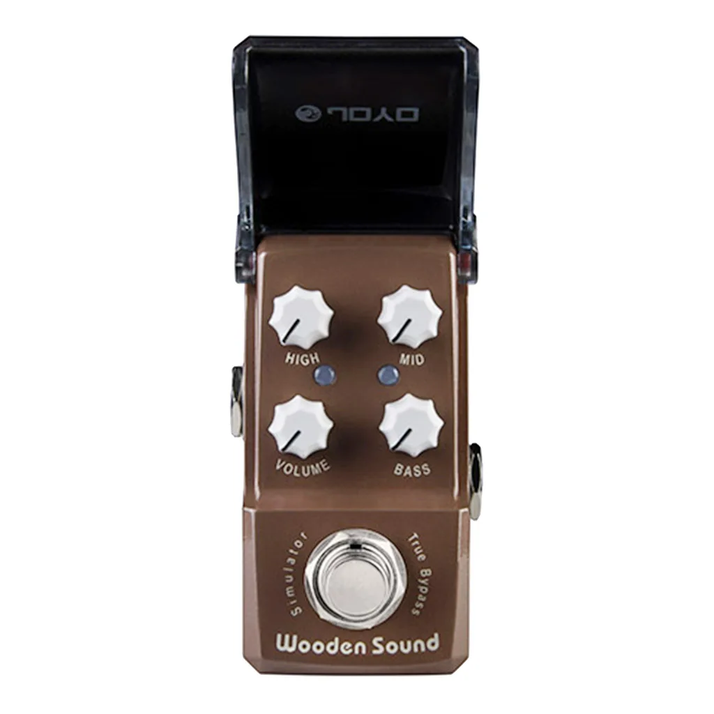 

Electric Guitar Effects Pedal Wooden Sound Simulation True Bypass