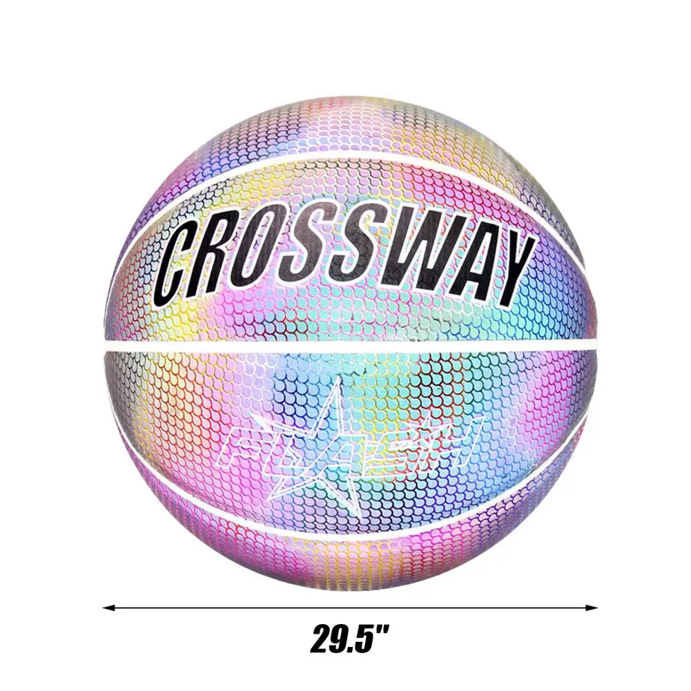 Holographic Glowing Reflective Basketball11