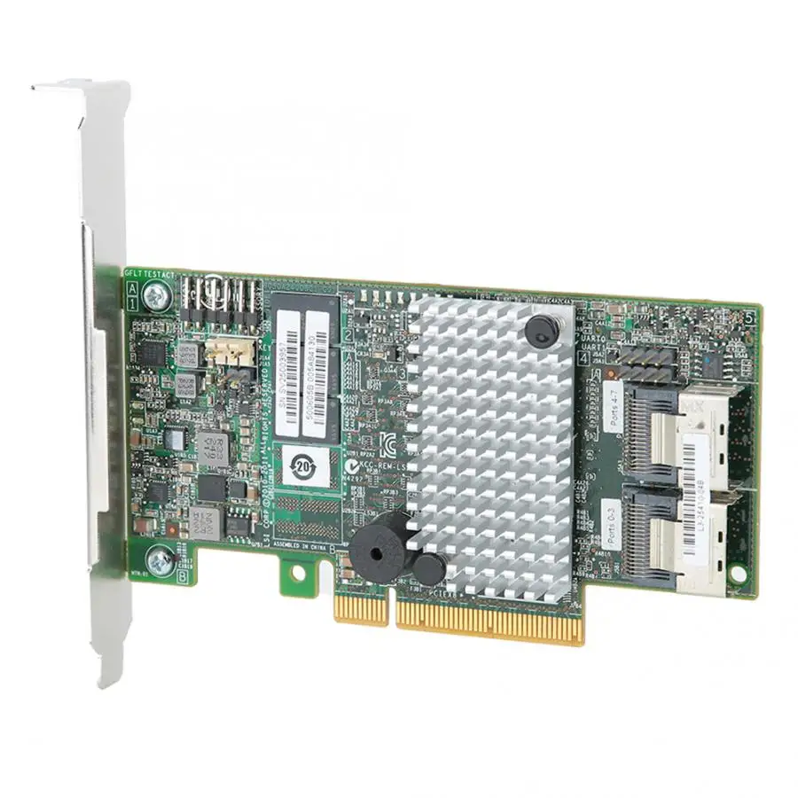 Для LSI 9267 8i 2208 основной диск управления RAID Control ler Card PCIEx8 6 Гбит/с 512 М поддержка для 0
