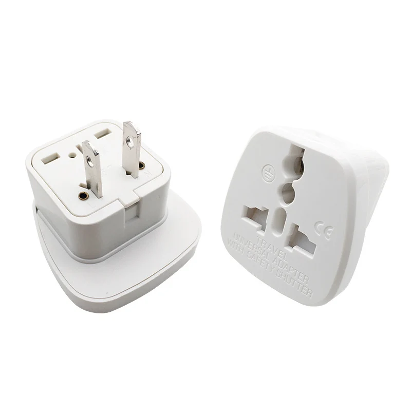 Universal Copper CE AU EU UK to US travel adapter plug United States