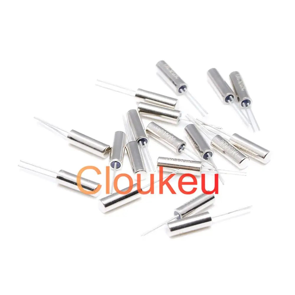 206 2*6mm Round Passive crystal oscillator 32K 32.768K 60K 75K 76.8K 77.503K 100KHz 6M 6.7458M 7.3728MHz afbeelding
