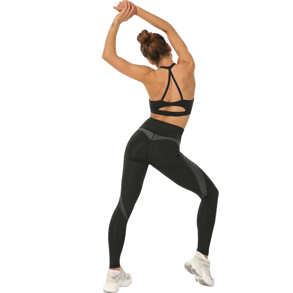 2020 Women's Stretchy Yoga Pants High Waist Tummy Control With Pockets Color Ultra Soft Lightweight Leggings Ankle Length Pants