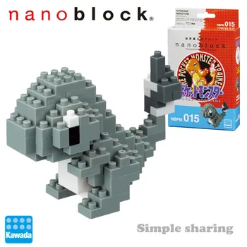 

New Kawada Nanoblock Nbpm-015 Pocket Monster Hitokage Monotonous 130 Pcs Diamond Building Blocks Mini Micro Bricks Assembly Toys