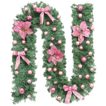

Simulation Rattan LED Lights Christmas Candy Cane Artificial Home Decor Christmas Hanging Door Banner Ornaments