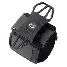 Анти-падение Регулируемый 360 градусов вращения спортивные принадлежности износостойкий браслет-держатель для телефона набор растягивается