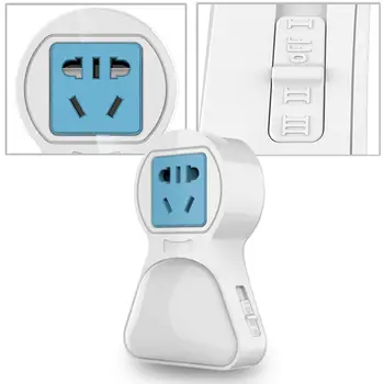 

Socket Smart Night Lights Multi-function Soft Light Control USB Charge Port Home & Garden Home Decor LED Light Moon Night