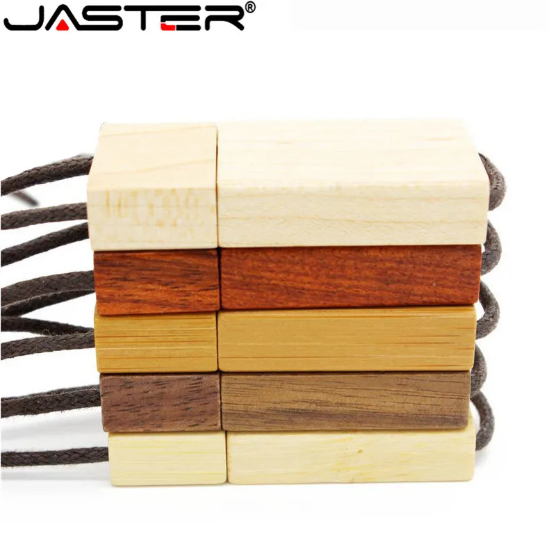 JASTER заказной бамбуковый usb 2,0 флэш-накопитель 16gb деревянная usb флэш-карта памяти персональный DIY логотип(более 10 шт плата за логотип