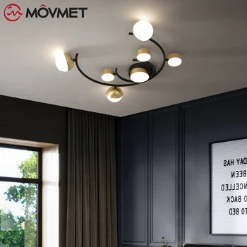 

Nordic LED Ceiling Lights For Kitchen Living room Kids Bedroom Ceiling Lamp Modern LED Dining room Light Remote Control