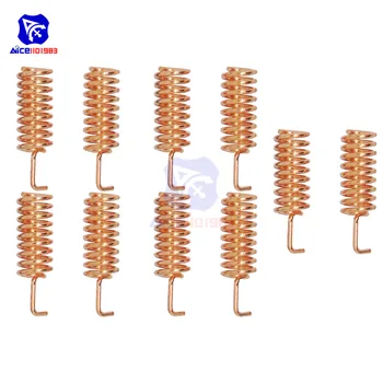 

diymore 10PCS/Lot D215T-B-868MHz Helical Antenna 2.15dBi 13mm Stable for Remote Control