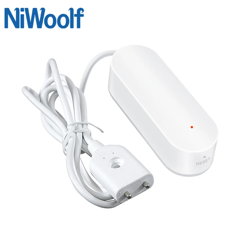 Goede Tuya Wifi Water Lekkage Detectoren Water Valve Sensor Compatibel Met Tuyasmart Smart Leven App