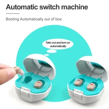 2021 New best Mini Ear Hearing Aids Apparatus In Ear Invisible Hearing Aid Assistant Adjustable Sound Amplifier For Deaf Elderly