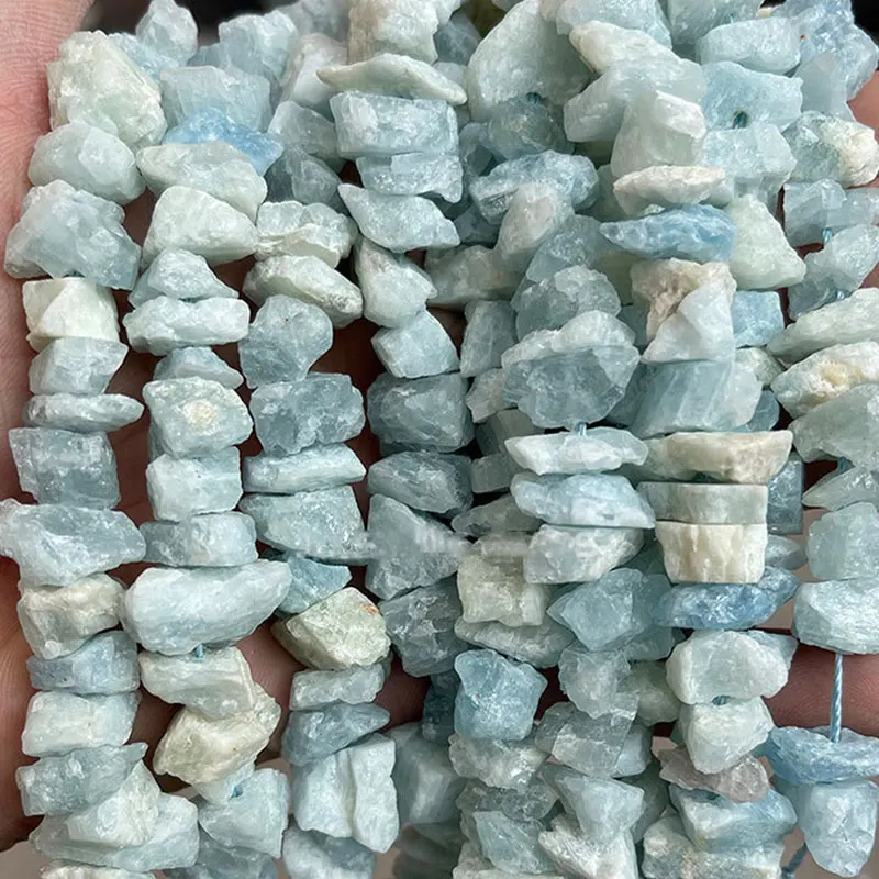 Natural Freeform Crude Raw Quartzs Spacer Beads For Jewelry Making DIY Accessorries Bead For Bracelet Rose Quartzs Amethysts