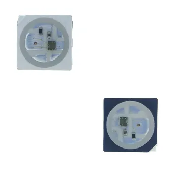 

50-1000pcs WS2813 (6pins) LED Chip Dual-signal 5050 SMD Black/White version Individually Addressable Digital RGB LED Chip DC5V