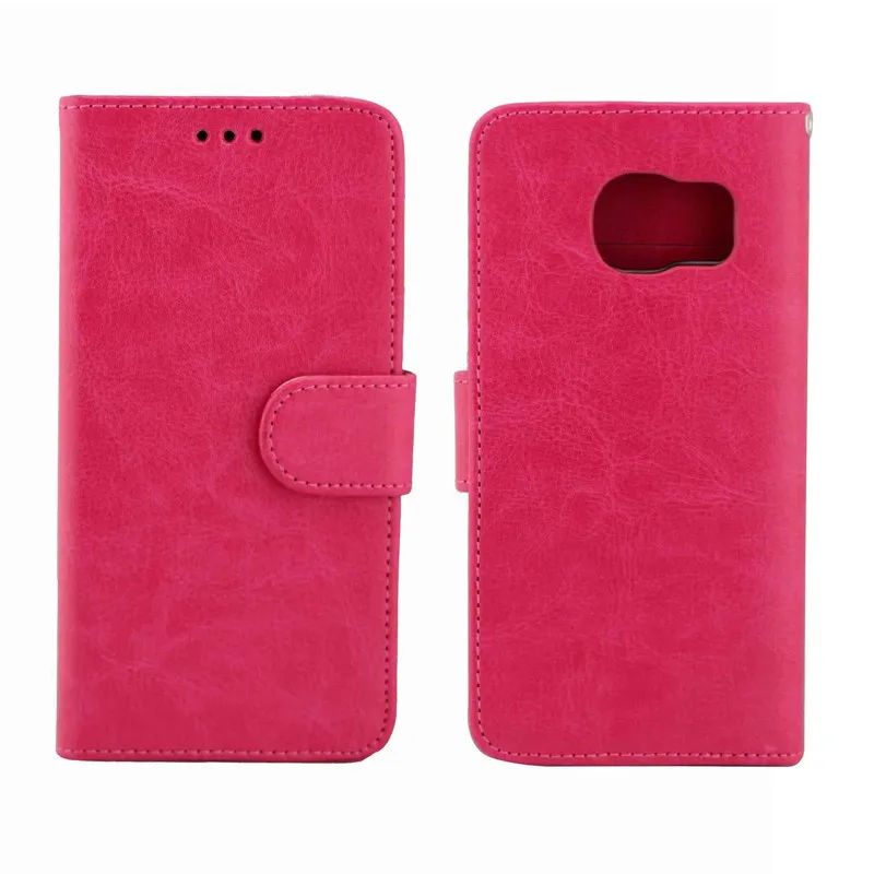 Retro Crazy Horse Leather Case For Samsung Galaxy S6/S6 Edge/S6 Edge Plus/Note5 Flip Cover Stand With Card Slot Photo frame | Мобильные