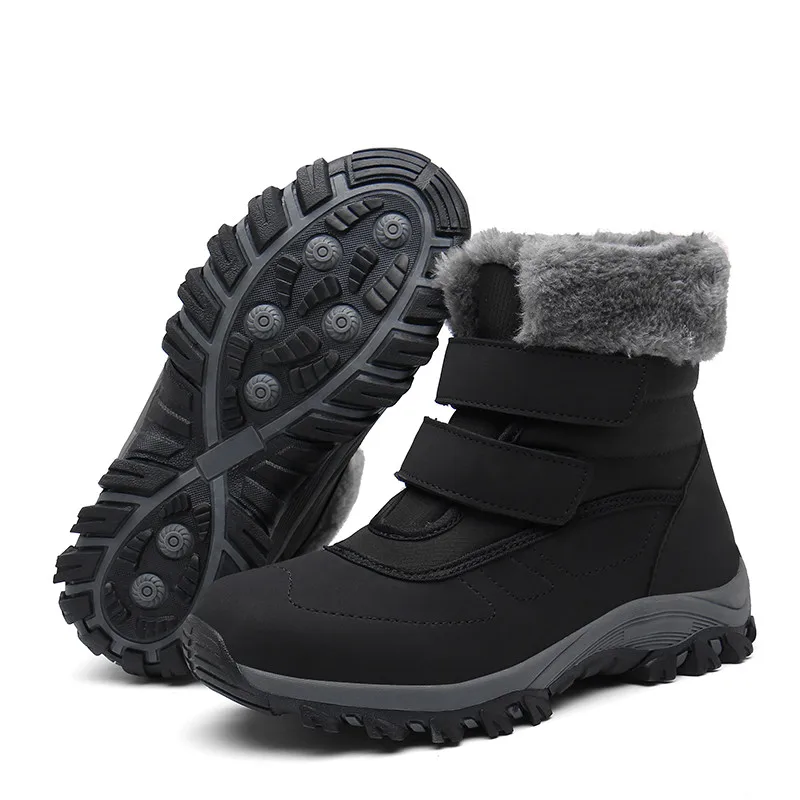 

Outdoor Fashion New Waterproof Winter Boots 2019 Warm Fur Plush Sneakers Women Snow Boots Women Ankle Boots Botas Mujer 35-42