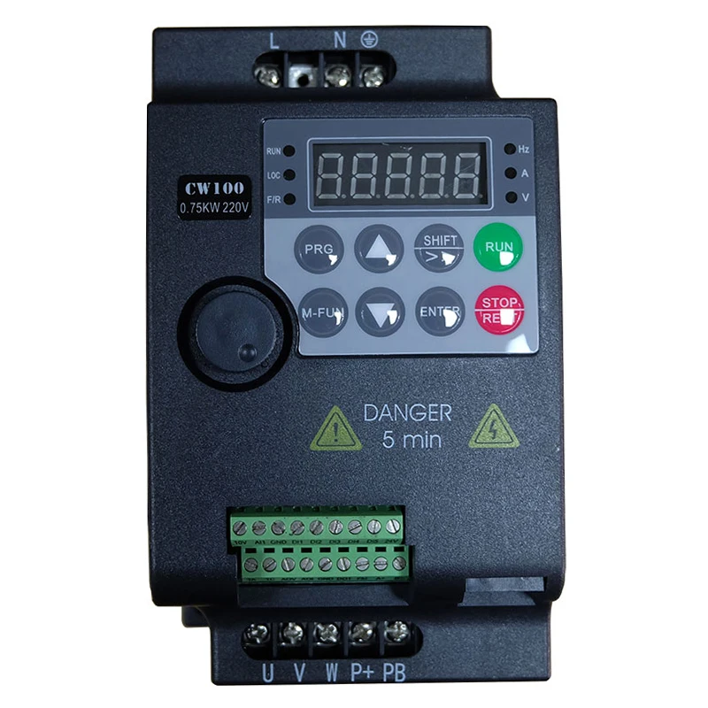 VFD frequency converter 0.75KW/1.5KW 380V three-phase input  CM530H-4TR75GB/1R5GB engraving machine spindle motor speed controlle -  AliExpress