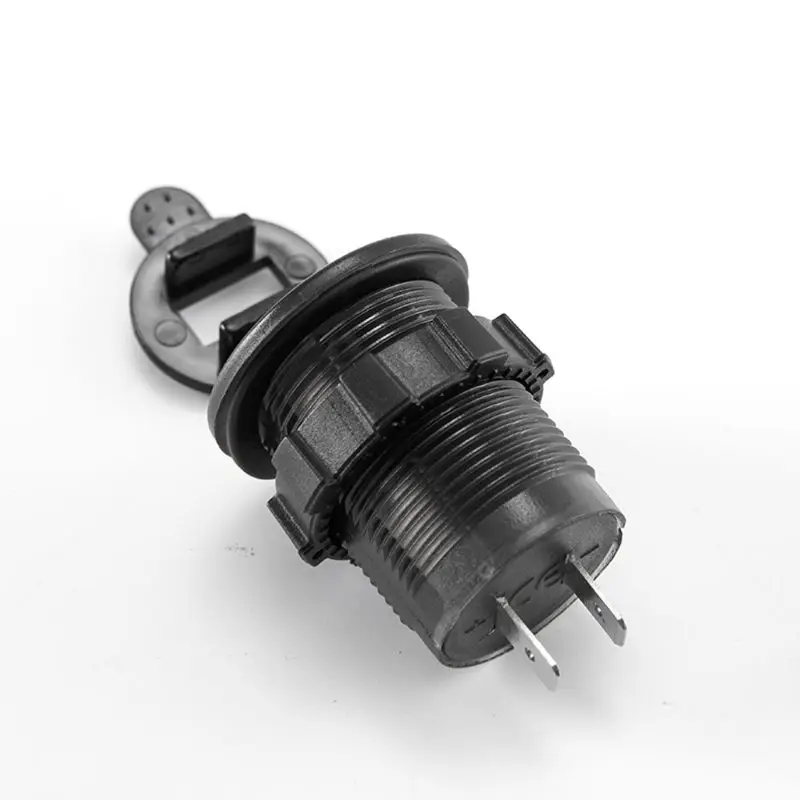 12V 24V Dual USB Автомобильное зарядное устройство 5V 2.1A автомобиля Зарядное устройство Мощность адаптер светодиодный вольтметр боа