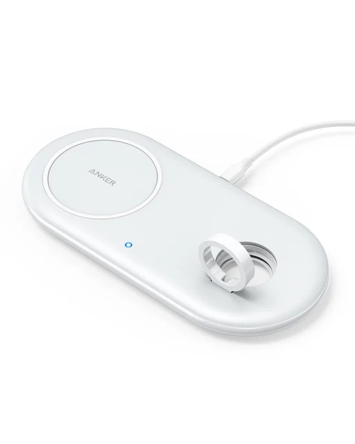 Anker Wireless Charging Station, 2 in 1 PowerWave+ Pad with Holder for