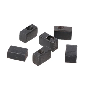 

6 Pcs Electric Guitar Tremolo Bridge Saddle Clamp Locking String Insert Block