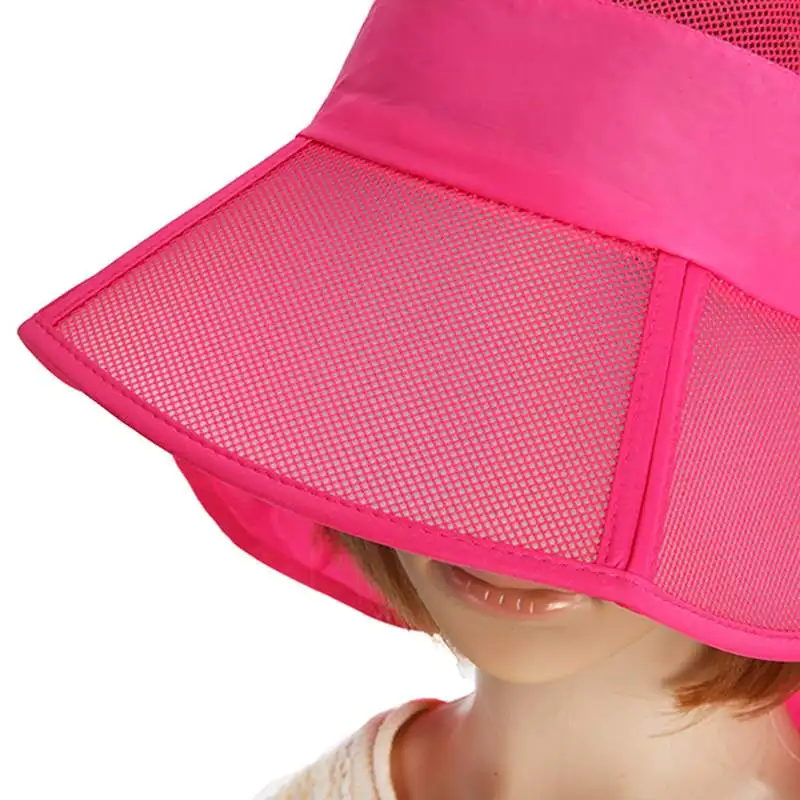 Складная сетчатая Солнцезащитная шляпа для женщин на лето и весну с защитой от ультрафиолета, Мужская дышащая Кепка с широкими полями, велосипедная Кепка s Chapeu