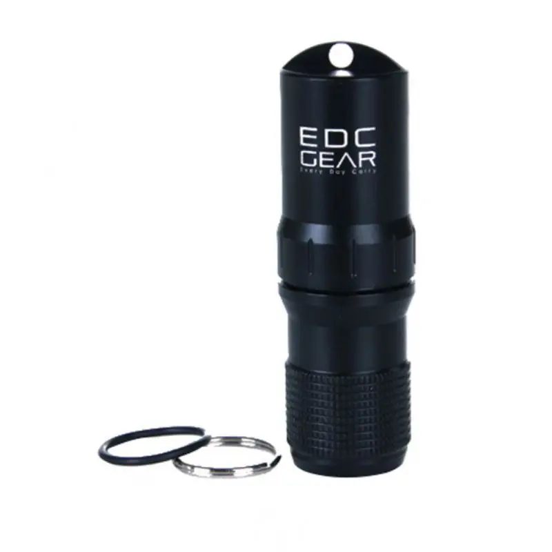 

Capsule EDC Waterproof Hike Box Survival Waterproof Pill / Match Case Box Container Survive Seal Trunk Container Holder Storage