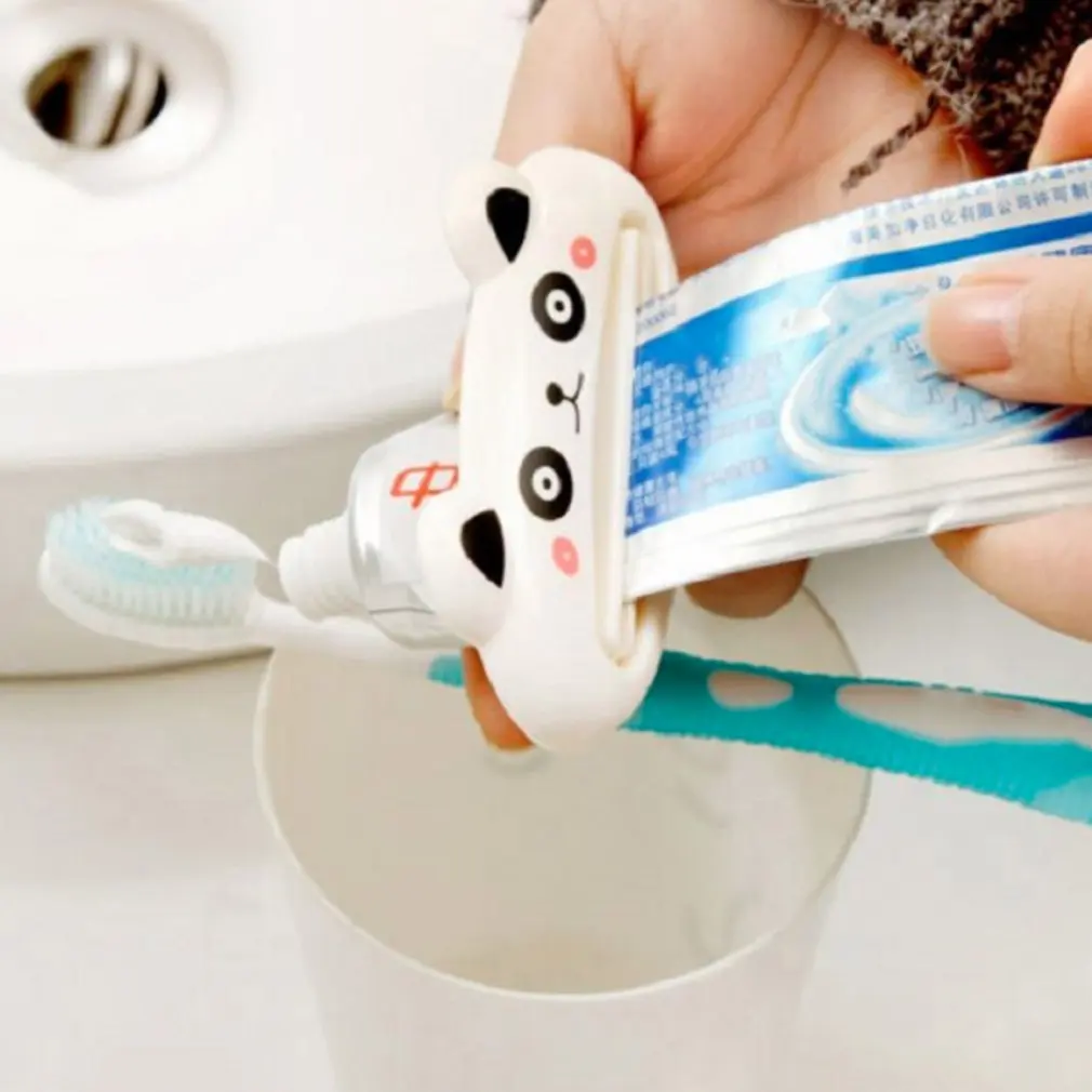 Универсальный соковыжималка с милыми мультяшными животными, Корейская креативная соковыжималка для зубной пасты, аксессуары для ванной комнаты, Прямая поставка