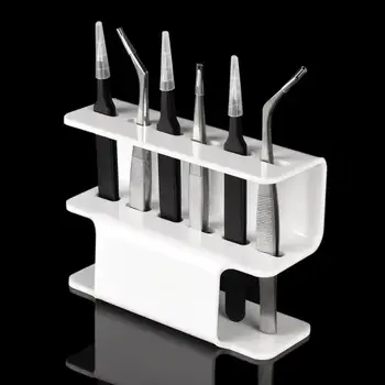 

Acrylic Tweezers Bracket Storage Rack Display Stand For Collecting And Arranging Eyelashes Shelf Holder Tweezer Storage