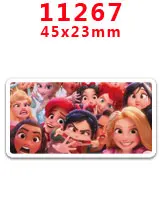 Кабошоны 30 шт мультфильм плоское украшение из смолы pr 16660 - Цвет: 11267