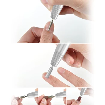 

Salon Adjustable Speed Electric Set Manicure Tools Remove Polishing Pen Sanding Professional Mini Portable Pedicure