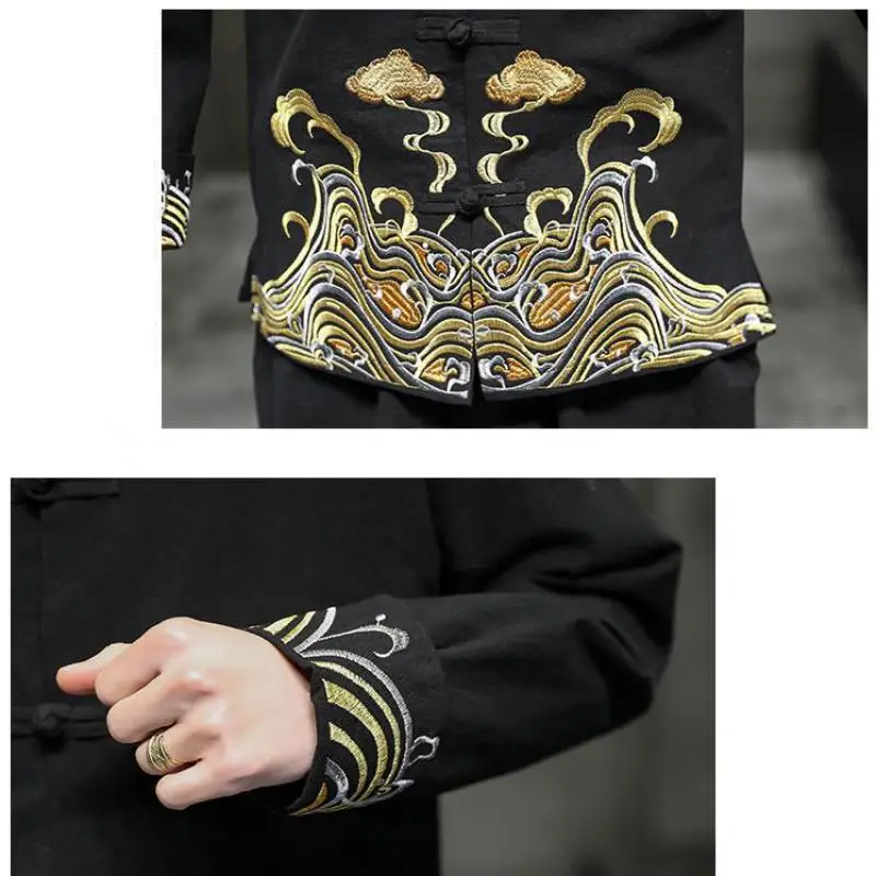 M-5XL ÷ ũ    ڸ  ߱ Ƿ   Streetwear  Embroried    Ʈ