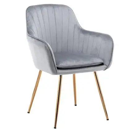 Modern Design Padded Dining Chair Fashion Clear Living Room Leisure Chair Furniture Loft Chair - Цвет: VIP 5