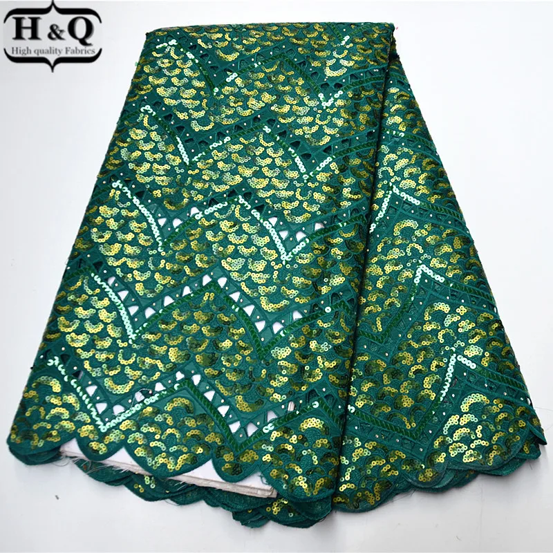 

Newest African Sequins Lace Fabric High Quality Nigeria Organza Lace Fabric 5 Yards With Sequins For Dress Material PS7724-00