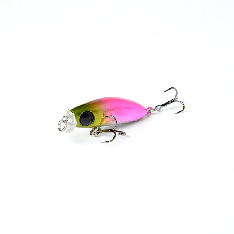 Japan Mini Minnow Fishing Lure Topwater 40mm 2.5g Bait With Mustad Hook Creek Trout Artificial Swimbait  Fishing Tackle