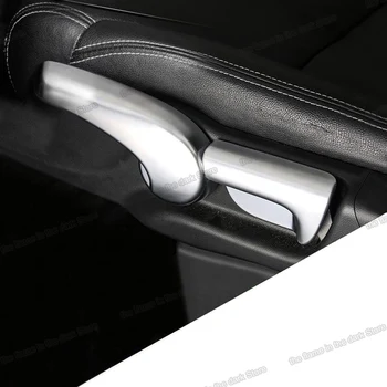 

lsrtw2017 matt silver abs car seat adjust button handle frame trims for honda crv 2012 2013 2014 2015 2016 cr-v 4 chrome