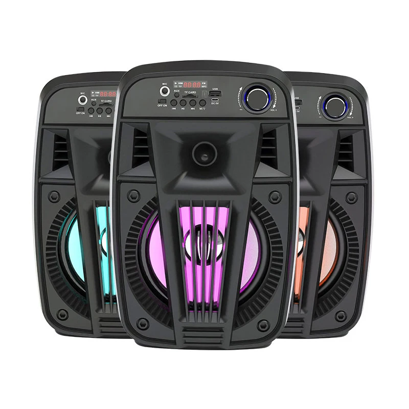 ZQS-6107 Stereo Sound Wireless Portable Speaker