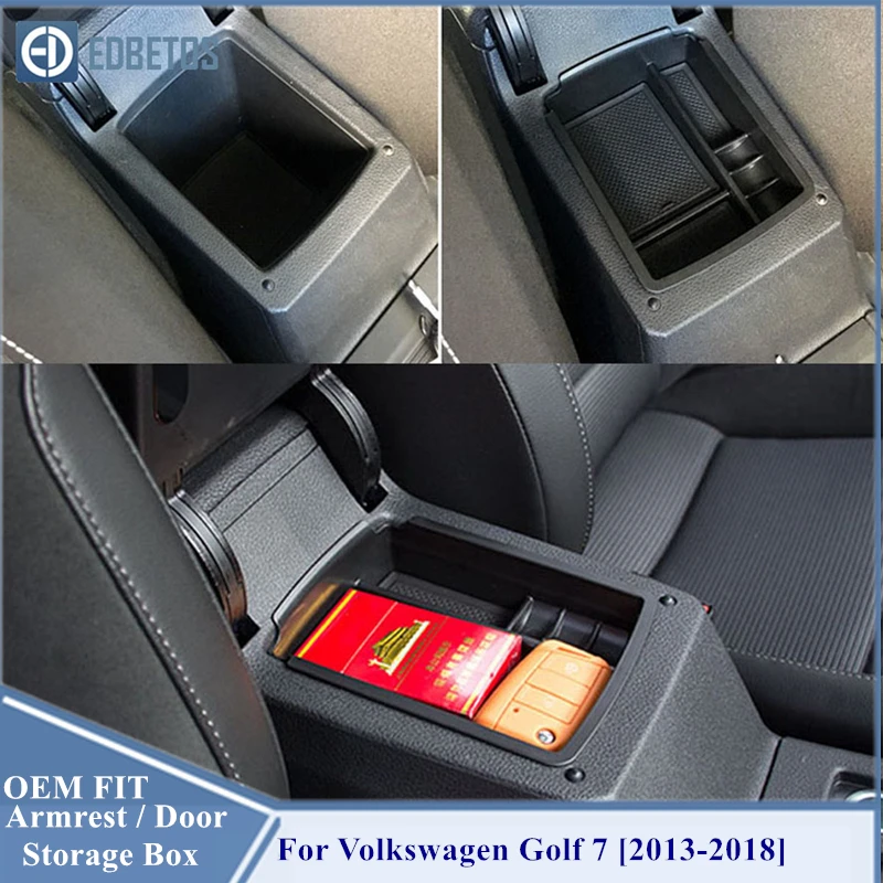 Центральный контейнер для хранения паллет подлокотник коробка VW Golf 7 Mk7 VII 5G GT I R 2013