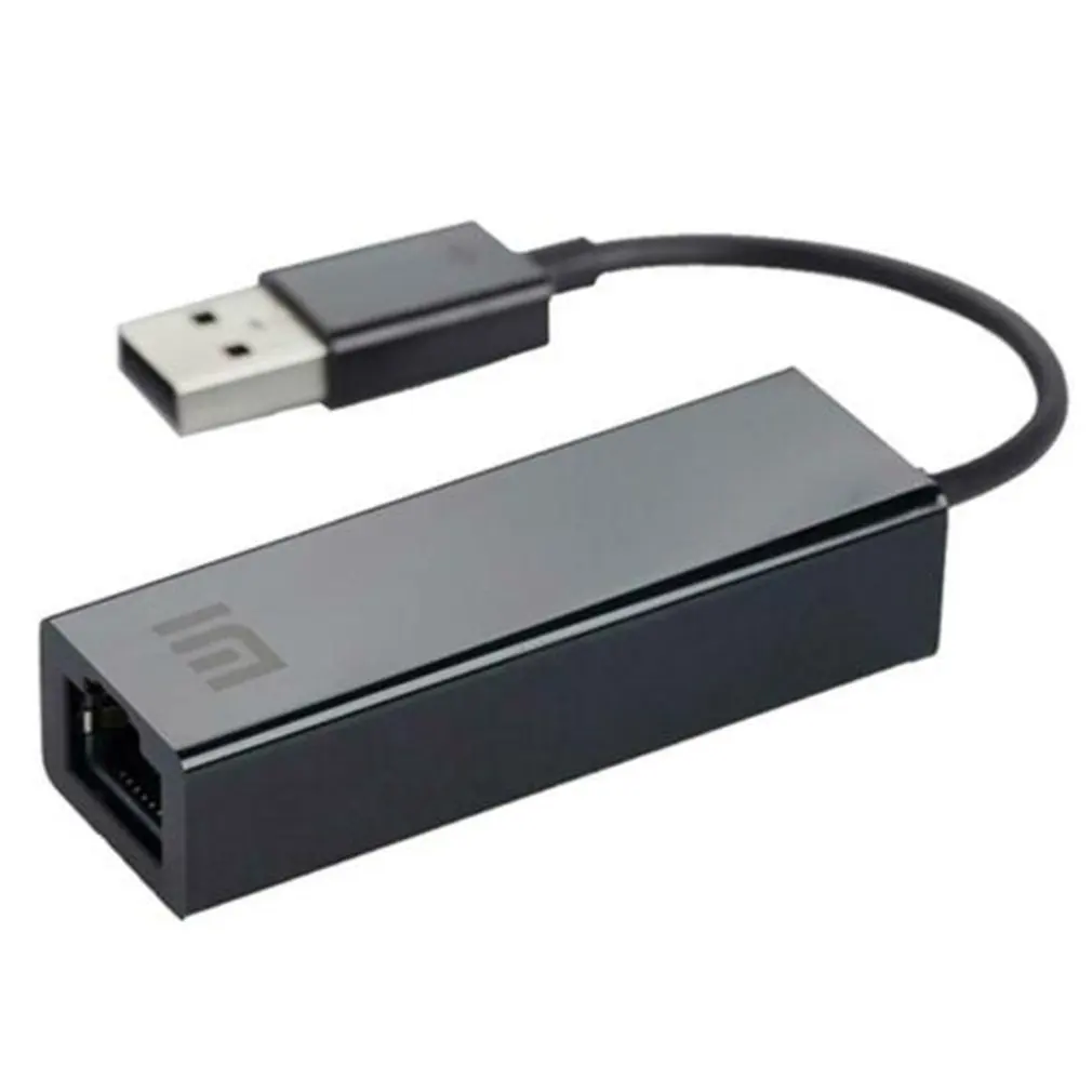 Оригинальный Xiaomi USB к Ethernet карты RJ45 кабель адаптера внешней 10/100 Мбит/с на mi коробка 3 3C 3S 4 4C SE ноутбук Laptop персональный компьютер Usb2.0