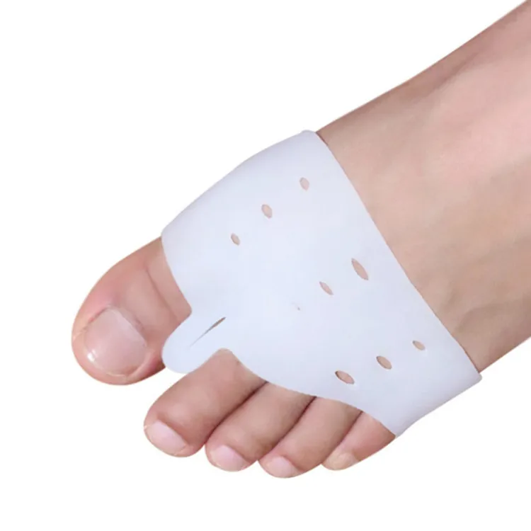 1pair=2pcs Hallux Valgus Orthotics Silicone Toes Separator The big Toe Bunion Corrector Foot Daily Use Care Tool Orthopedic Pad