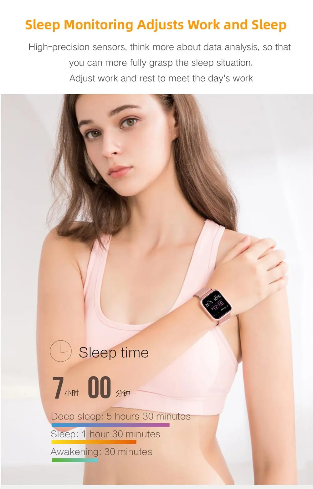 P80 Смарт часы для женщин IP68 Водонепроницаемый Полный сенсорный экран леди smartwatch монитор сердечного ритма для samsuang huawei часы VS B57 S226
