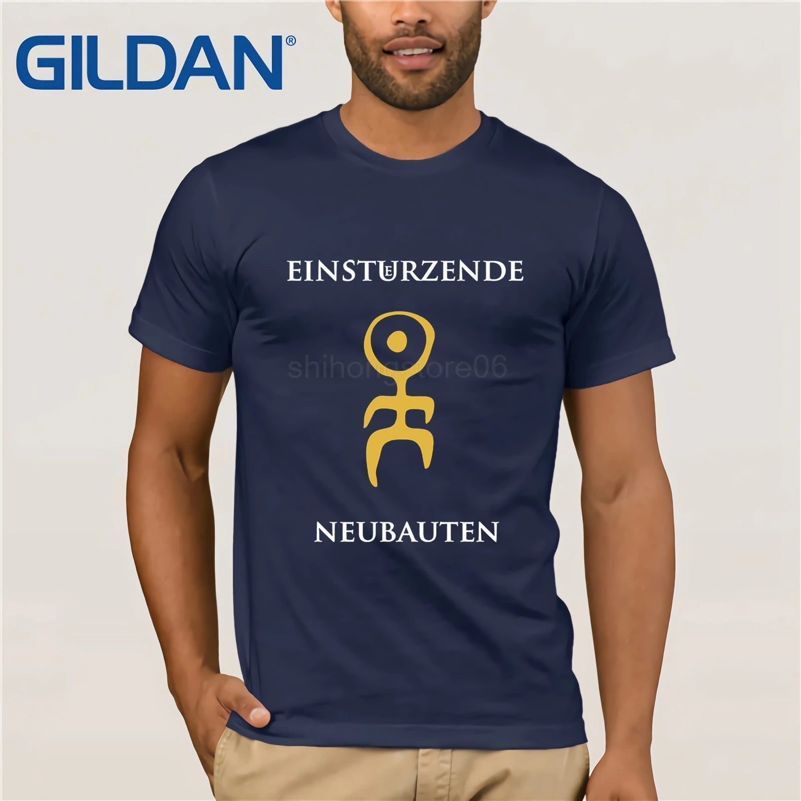 NEUBAUTEN BAND LOGO COIL INDUSTRIAL Новая Черная футболка модная с принтом плюс размер буквенным