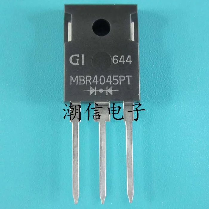 

Диод 10cps 40 a 45 v MBR4045PT