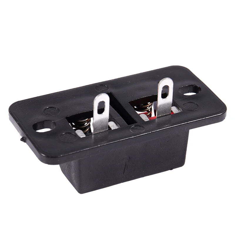 20Pcs 2 Way Stereo Speaker Plate Terminal Strip Push Connector Block