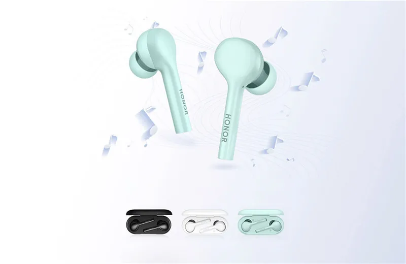 Оригинальные беспроводные наушники huawei Honor Pro Flypods, Hi-Fi аудио, водонепроницаемые, IP54, управление нажатием, Беспроводная зарядка, Bluetooth 5,0